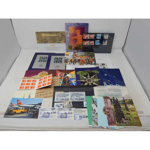 957 - Selection of Switzerland in folders; Swiss Officials etc.