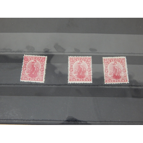 969 - Vintage 10/- stamp booklet; Collection of Mint Coronation stamps; 3 x New Zealand 1d stamps (shades)... 