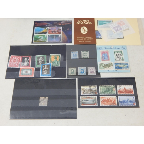 971 - Thunderbirds plastic mini sheet; selection of Vatican stamps; mEire selection; IOM pack, Switzerland... 