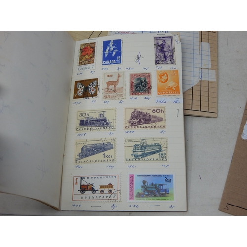 973 - Collection of stamps housed in 11 x Approval books