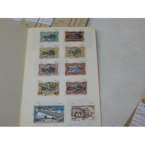 973 - Collection of stamps housed in 11 x Approval books