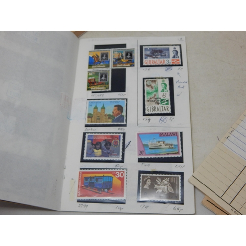 973 - Collection of stamps housed in 11 x Approval books