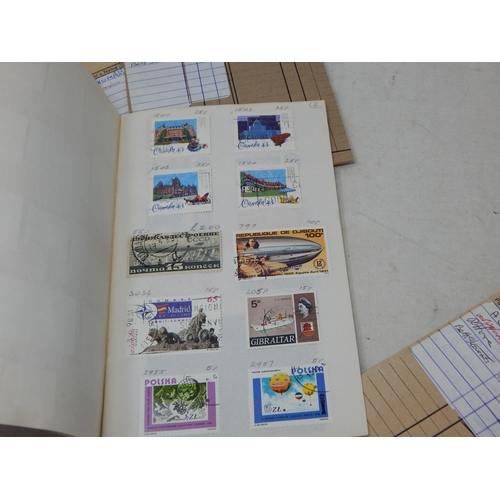 973 - Collection of stamps housed in 11 x Approval books