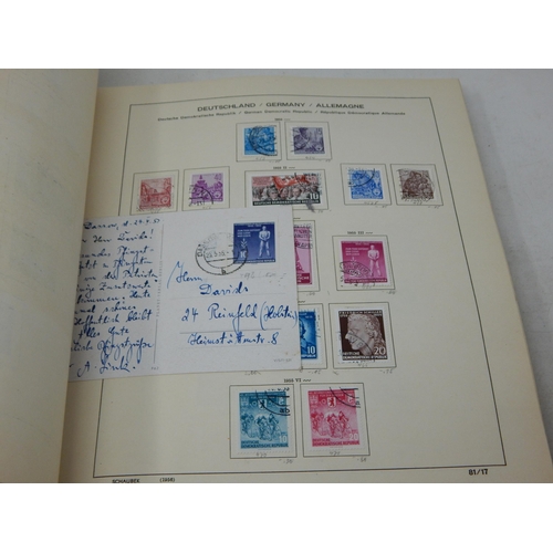 1000 - Superb collection of German stamps and covers in vintage album