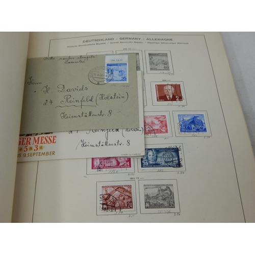 1000 - Superb collection of German stamps and covers in vintage album