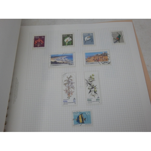 997 - Large collection of Commonwealth stamps on vintage album pages