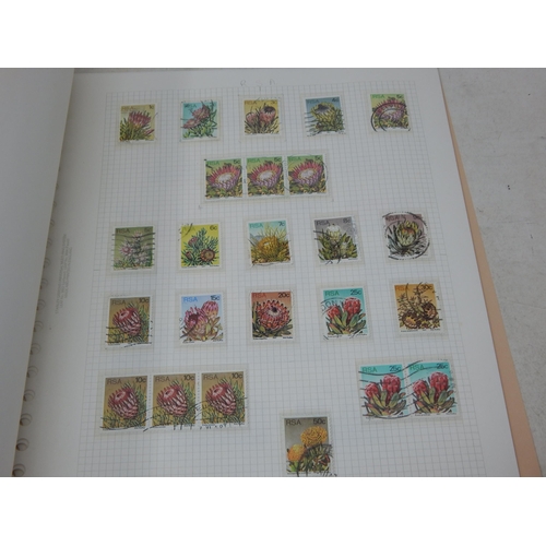 997 - Large collection of Commonwealth stamps on vintage album pages