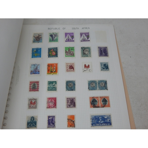 997 - Large collection of Commonwealth stamps on vintage album pages