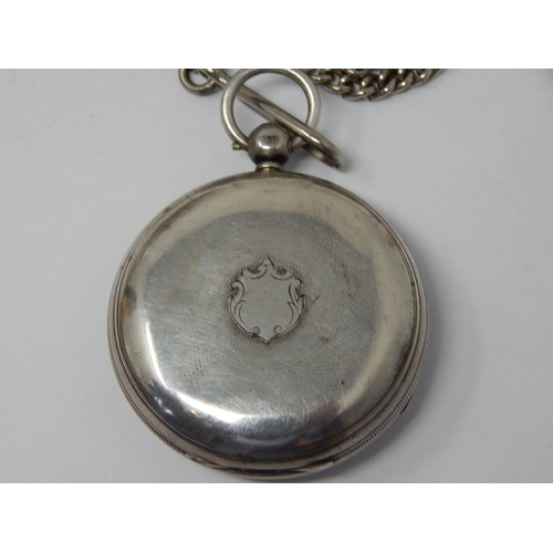 407 - Victorian Gentleman's Key Wind Pocket Watch with Subsidiary Seconds Dial. Hallmarked London 1855 by ... 