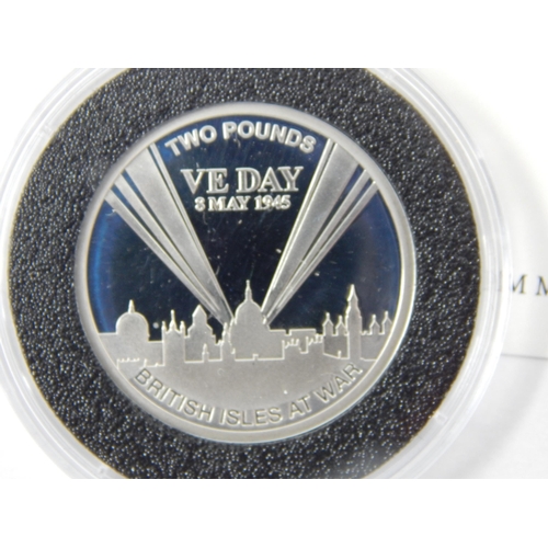 106 - 2011 Silver 1/2 oz Britannia, Fine Silver Proof Tower Bridge Ingot, VE-Day Silver £2 Coin & 2001 Sil... 