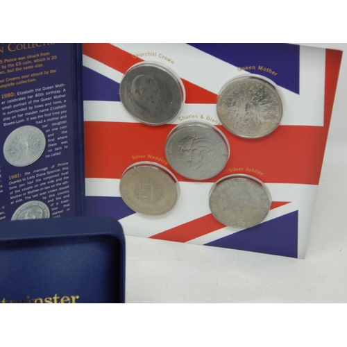 100 - QEII Diamond Jubilee 2012 £5 Coin Pair in Case of Issue with COA together with a Quantity of QEII Co... 