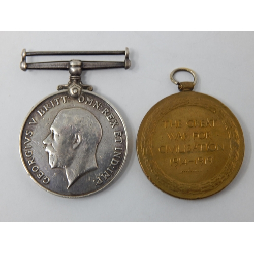 88 - WWI Medals Awarded to: 1690 J.J FENNA ACT C.E.R.A 2 R.N & 5035 SJT T.E MORRIS LEINS R.