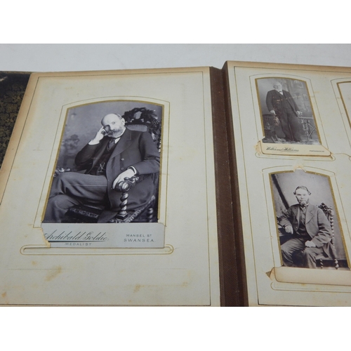 572 - Victorian Photograph Album Containing a Quantity of Photographs.