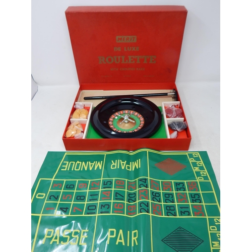 579 - Merit De-Luxe Roulette Set (boxed)