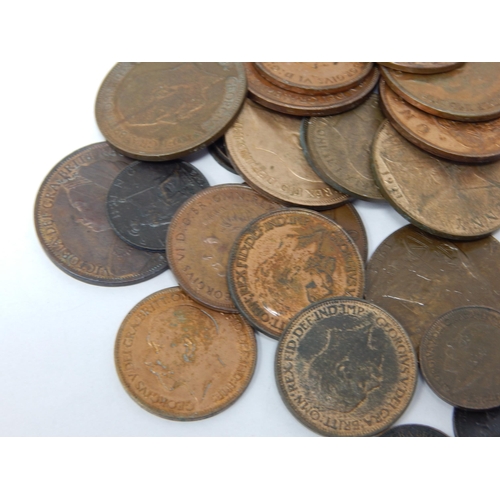 67 - Superb collection of high grade early Bronze coinage comprising: Farthings 1906, 1911(2), 1912,  191... 