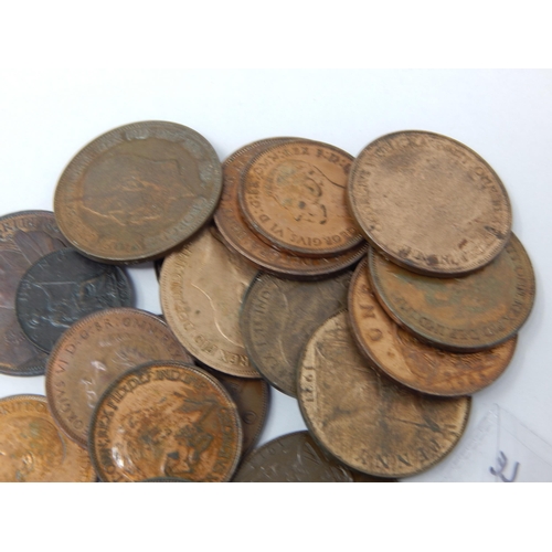 67 - Superb collection of high grade early Bronze coinage comprising: Farthings 1906, 1911(2), 1912,  191... 