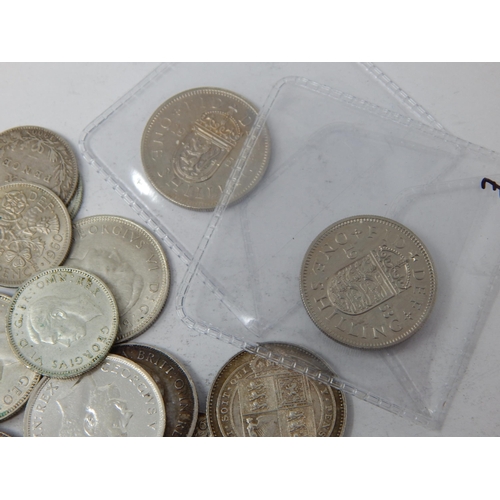 69 - Silver Shillings 1887, 1911, 1916(2), 1918, 1939S, 1940S, 1943S(2), 1944E, 1944S, 1945E, 1953E Proof... 