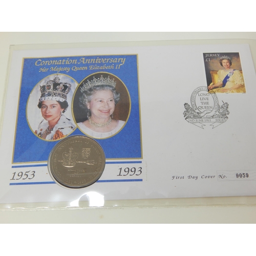 18 - The Royal Family collection of coin covers including £5 coins; other covers, Mint stamp sets, etc; T... 