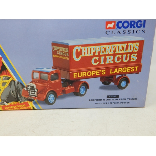 588 - A Collection of Corgi Chipperfield's Circus Boxed Die-Cast Models to Include: 97022: 97896: 97303 Al... 