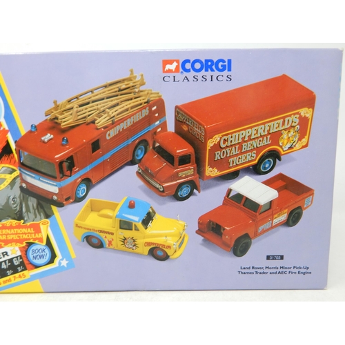 589 - Corgi Chipperfield's Circus Boxed Die-Cast Model Set: 31707: Appears to be Mint Condition.