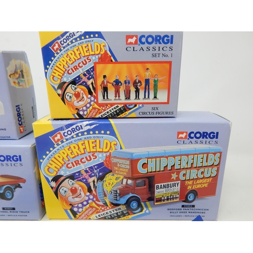 590 - A Collection of Corgi Chipperfield's Circus Boxed Die-Cast Models to Include: 96905: 97957: 97092 + ... 