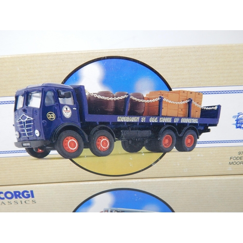 592 - Corgi Classics Boxed Die-Cast Lorries: 97955: 97932 & 97917: All Appear Mint Condition.