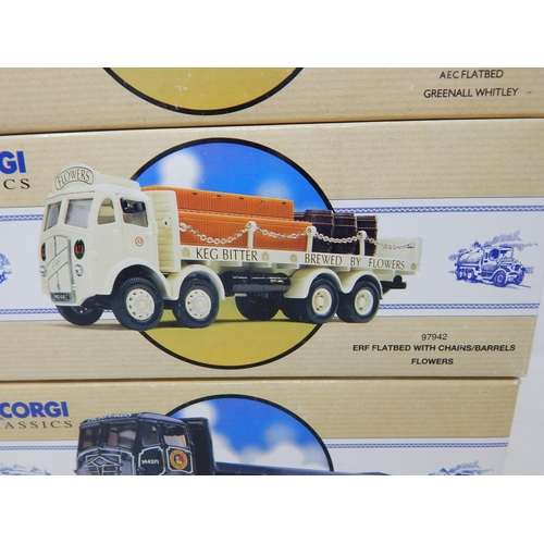 593 - Corgi Classics Boxed Die-Cast Lorries: 97931: 97942: 97956: All Appear Mint Condition.