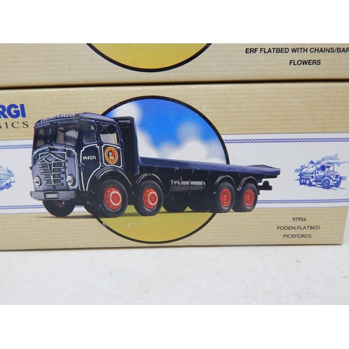 593 - Corgi Classics Boxed Die-Cast Lorries: 97931: 97942: 97956: All Appear Mint Condition.