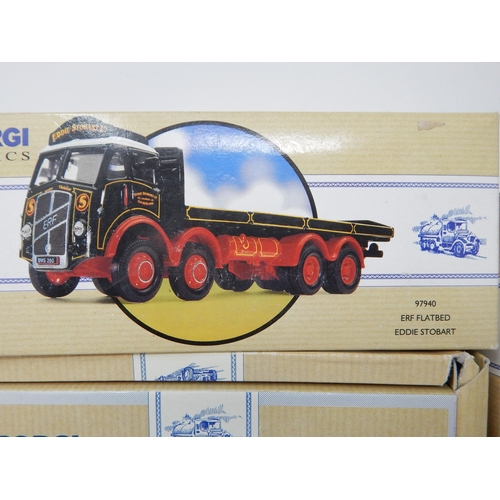 594 - Corgi Classics Boxed Die-Cast Lorries: 97940: 97162 + Bedford Pantechnicon + Bedford OB Coach: All A... 