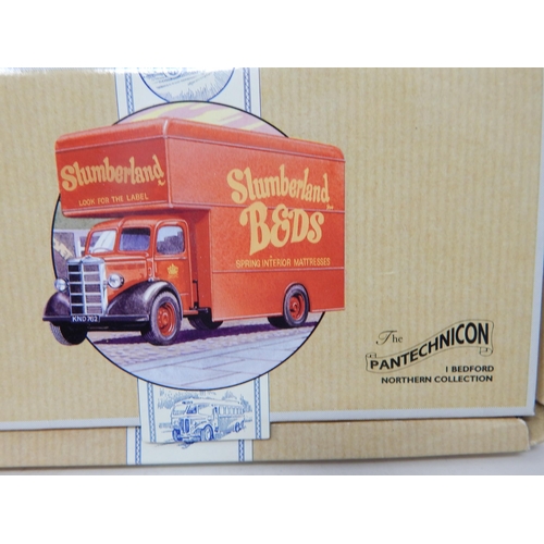 594 - Corgi Classics Boxed Die-Cast Lorries: 97940: 97162 + Bedford Pantechnicon + Bedford OB Coach: All A... 