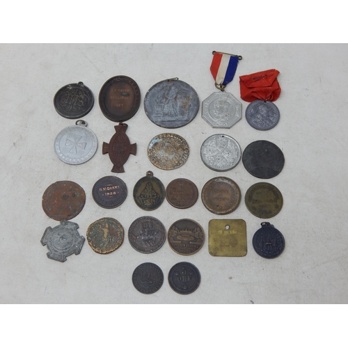 83 - An Interesting Group of Medals/Medallions & Coins