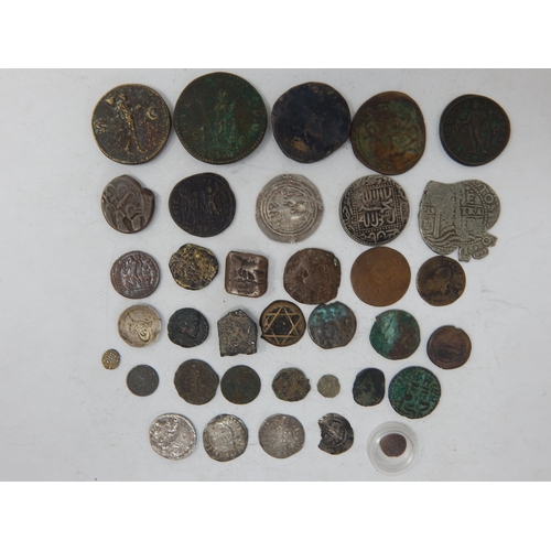 106 - Collection of Ancient Coinage Including some Hammered Silver.