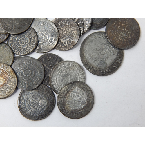 121 - Quantity of Early Silver Coinage