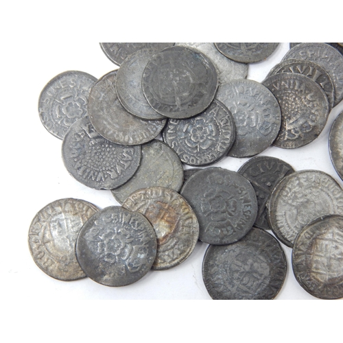 121 - Quantity of Early Silver Coinage