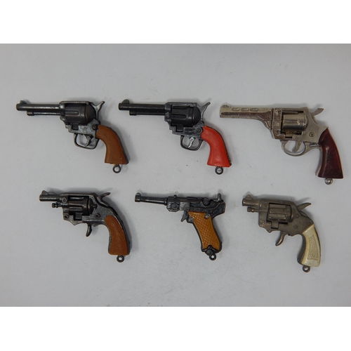 432 - Quantity of Detailed Miniature Pistols with Working Elements (6)