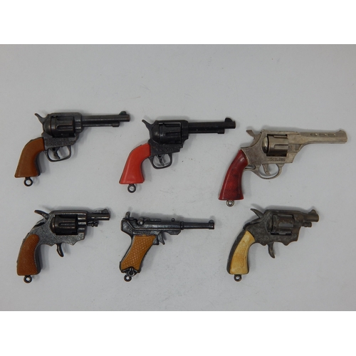 432 - Quantity of Detailed Miniature Pistols with Working Elements (6)