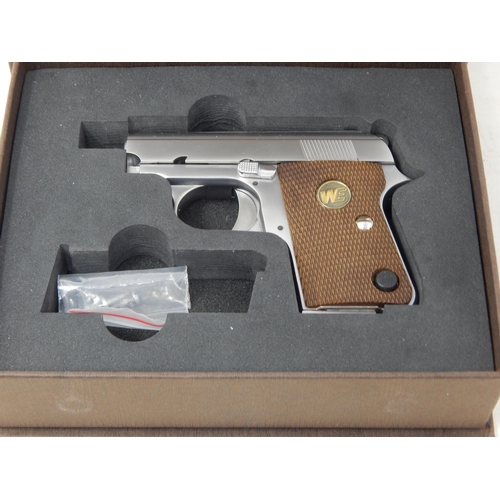 533 - W.E .25 Airsoft Pistol (Boxed)