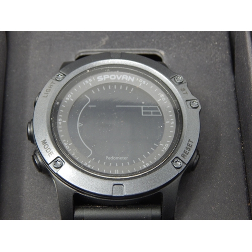 537 - Spovan PR1 Smart Watch (Boxed)