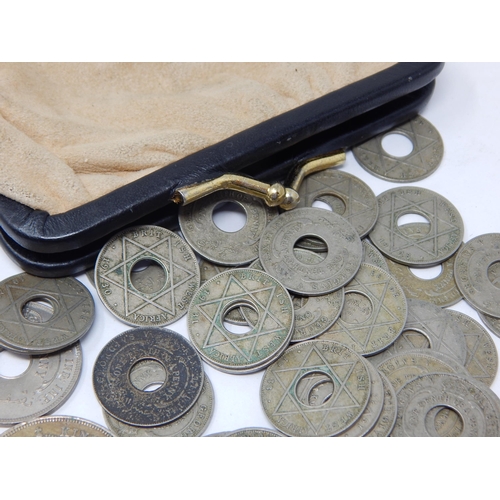 108 - Collection of KEVII, KGV, KEVIII East & West Africa Coinage Contained in a Purse