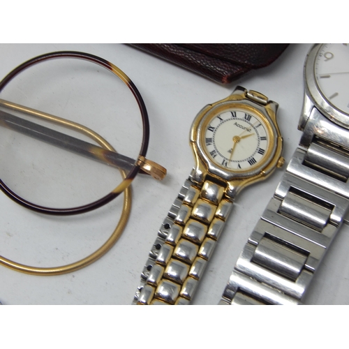 8 - Ladies' Rotary wristwatch in box; Gents Dunhill watch; large selection of other watches, jewellery i... 