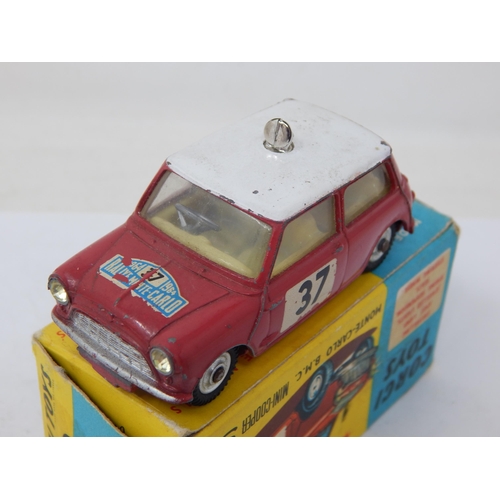 65 - Corgi Toys Monte Carlo Mini Cooper 'S' in original box, rare