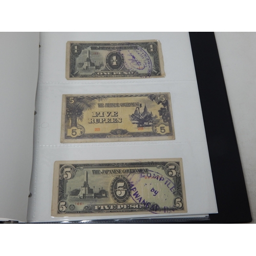 3 - Substantial collection of GB and World banknotes housed in 2 x Collector's albums