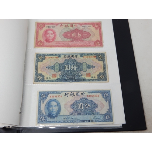 3 - Substantial collection of GB and World banknotes housed in 2 x Collector's albums