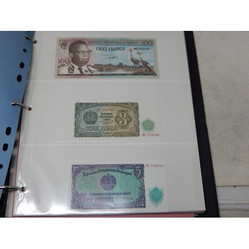 3 - Substantial collection of GB and World banknotes housed in 2 x Collector's albums