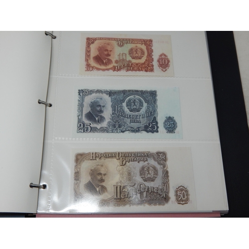 3 - Substantial collection of GB and World banknotes housed in 2 x Collector's albums