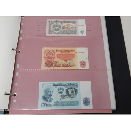 3 - Substantial collection of GB and World banknotes housed in 2 x Collector's albums