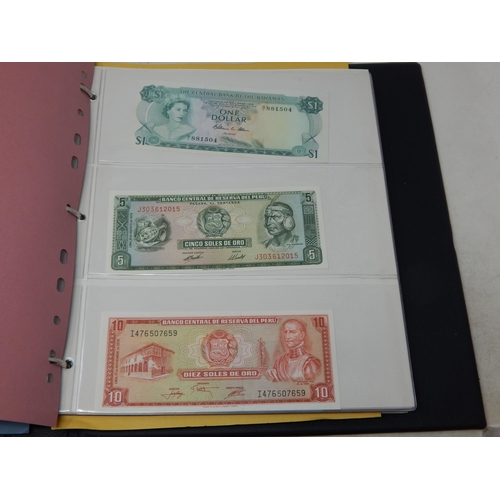 3 - Substantial collection of GB and World banknotes housed in 2 x Collector's albums