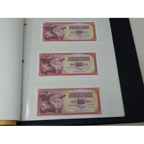 3 - Substantial collection of GB and World banknotes housed in 2 x Collector's albums