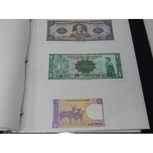 3 - Substantial collection of GB and World banknotes housed in 2 x Collector's albums