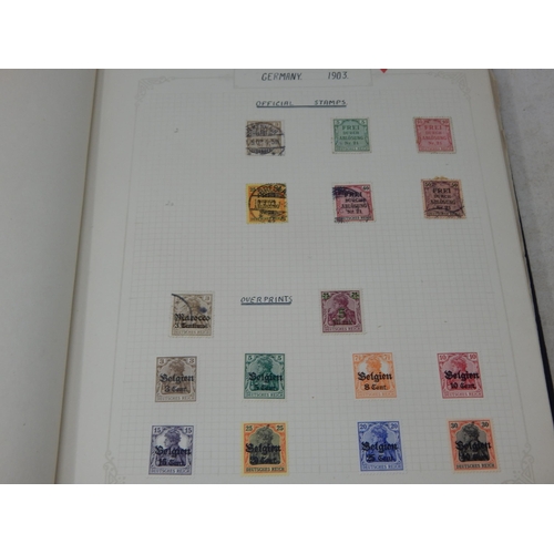 29 - Collection of predominently Germany stamps inc WWII Adolph Hitler Mint sets, Third Reich, etc housed... 